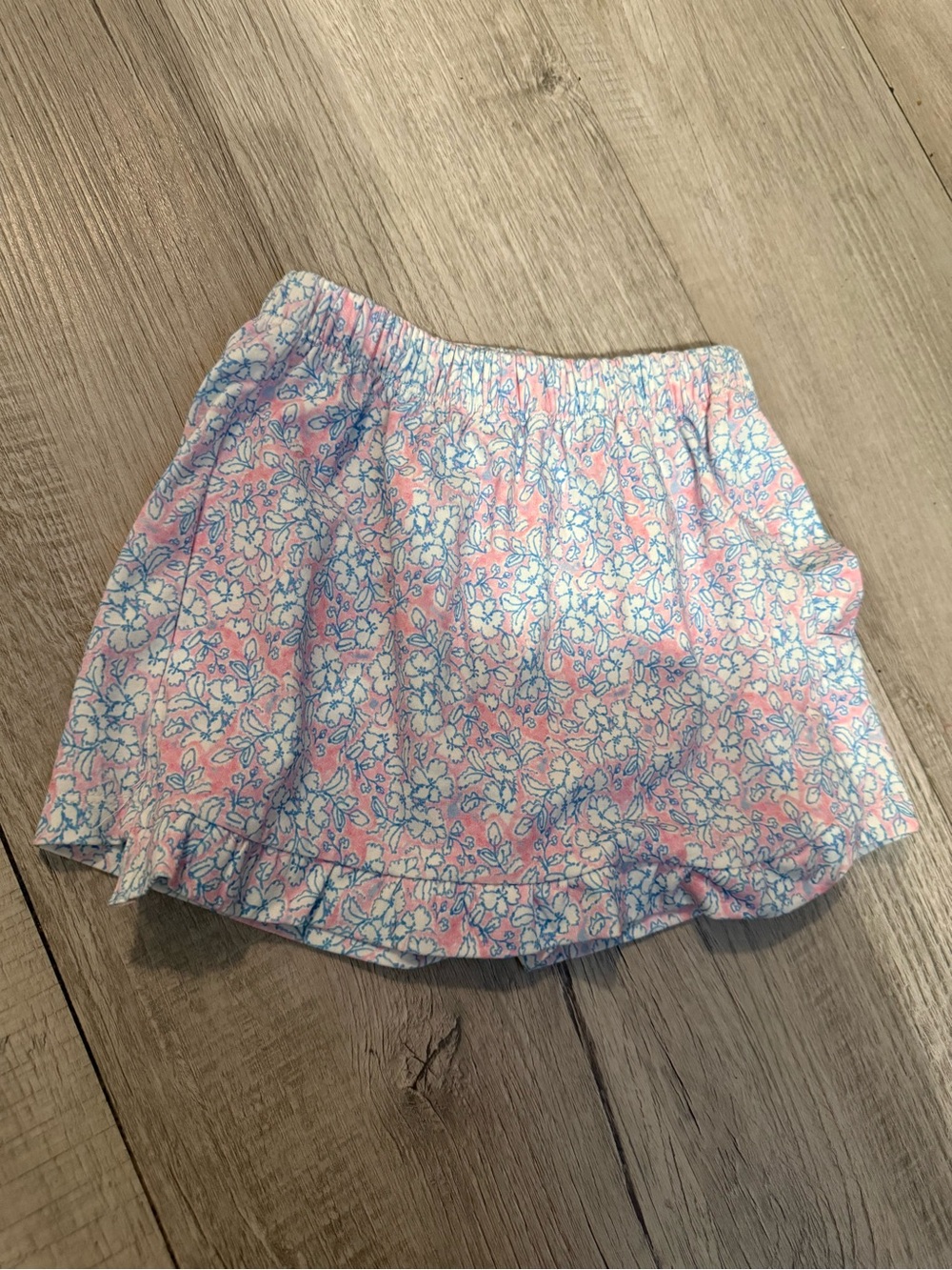 Girls 3t The Oaks Apparel Company Pink/Blue Skort